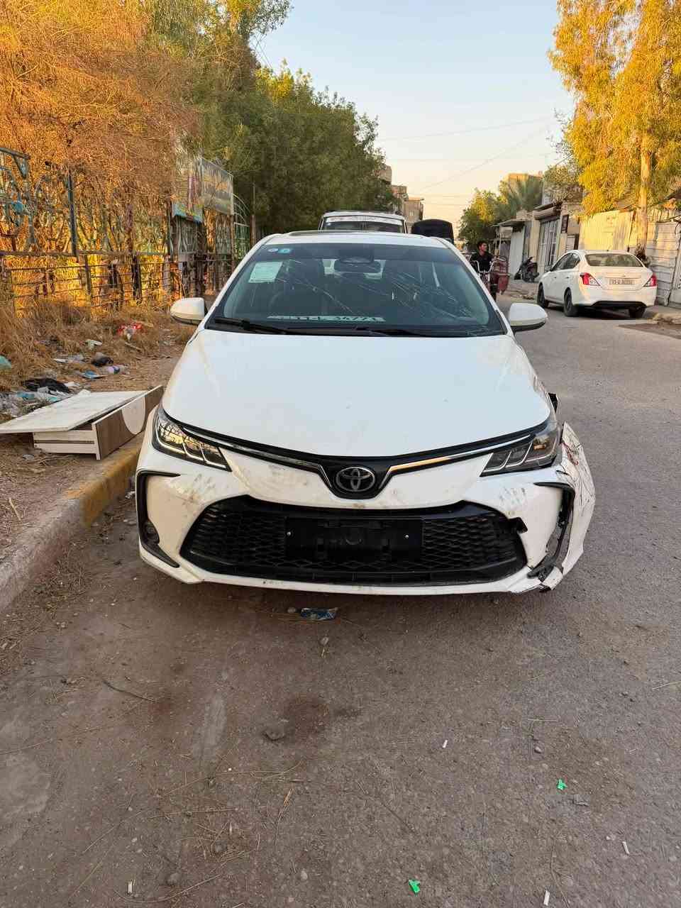 سلام عليكم
كورلا
للبيع على وضعها
بدون دواخل 
موديل 24
شغالة وتمشي ماشية 41 الف
رقم بغداد
للستفسار ***********
