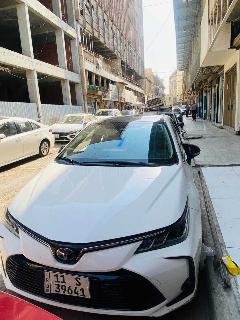 *للبيع تويوتا كورلا هايبرد 2022 وارد صيني* ملاحظة السيارة مغلفة ppf
🔹 *الموديل:* 2022

🔹 *المحرك:* 1.8 هايبرد اقتصادية جداً 4 لتر / 100 كم

🔹 *المواصفات:*

- بصمة تشغيل

- شاشة كبيرة + كاميرا خلفية

- تحكم ستيرن

- مثبت سرعة + رادار + تحديد مسار

- اوتو بريك

- فول تحكمات

- تدفئة مرايا

- وضعيات قيادة Eco / Sport

🔹 *السيارة:* بدون صبغ بدون حادث شرط الفحص، جاهزة من كلشي

🔹 *الشاصي:* LFMA1ACC7N0205008

*السعر: 142 ورقة وقابلة للتفاوض البسيط*

*المكان: بغداد*

*رقم التواصل على واتساب: ***********
