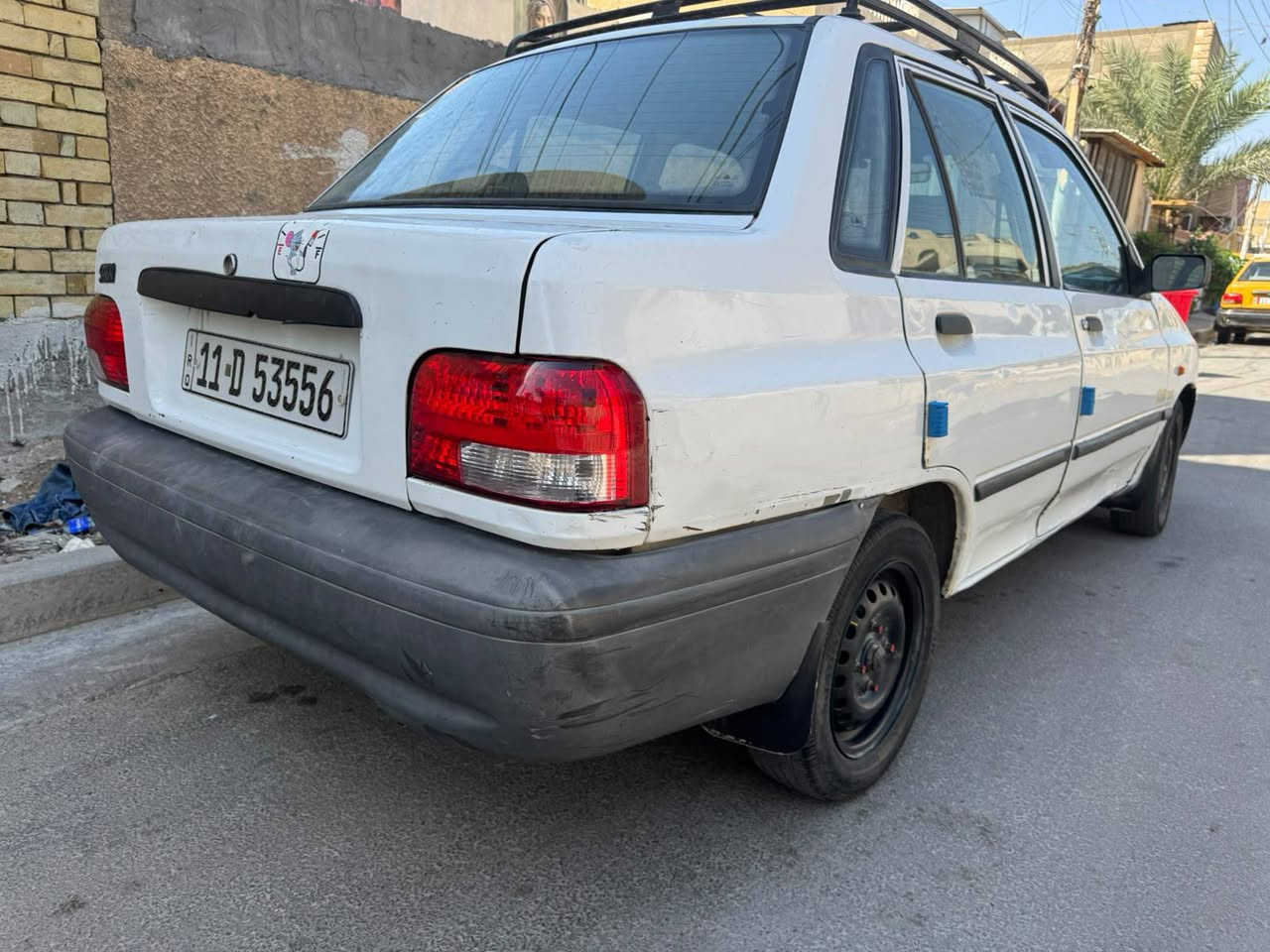 السلام عليكم سايبا ١١ كير ومكينه وتبريد وصدر كله جديد رقم بغداد انكليزي تحويل ثاني يوم سنويه لحد ال٣٠
السياره كفاله،من،التبديل والصبغ بيه طخات بسيطه  غرفته،جديده  السياره جاهزه الحمد
مكاني بغداد الغزاليه رقمي***********
