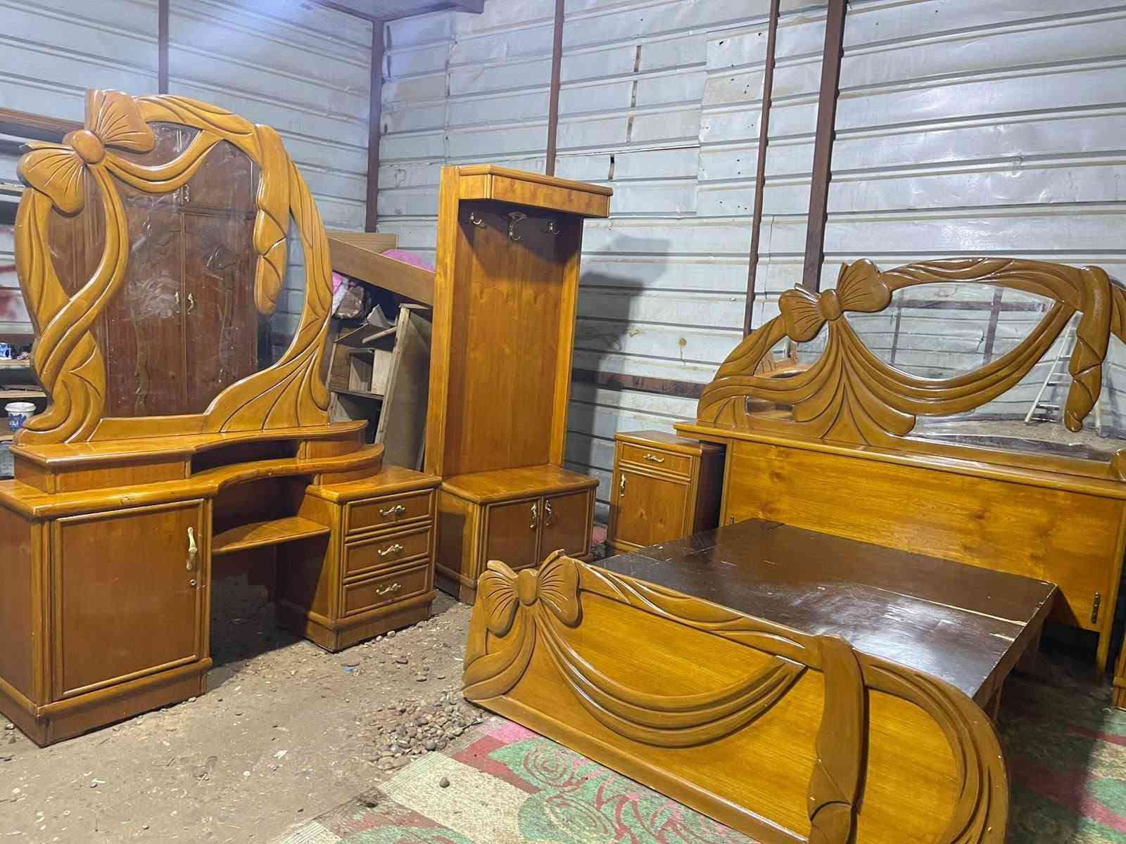 غرفه اخشاب • ست أبواب • نضيفه
