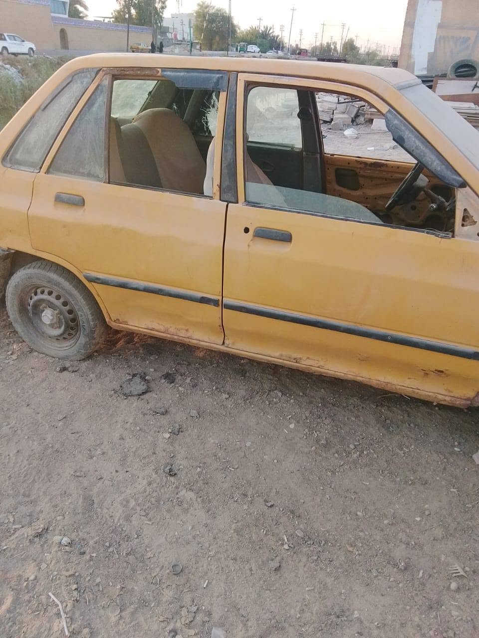 السلام عليكم
سايبه رقم الماني بصره
مكينه كير شغالات
كل غراضها موجودة بس مفصحه
صاحب السياره ***********
