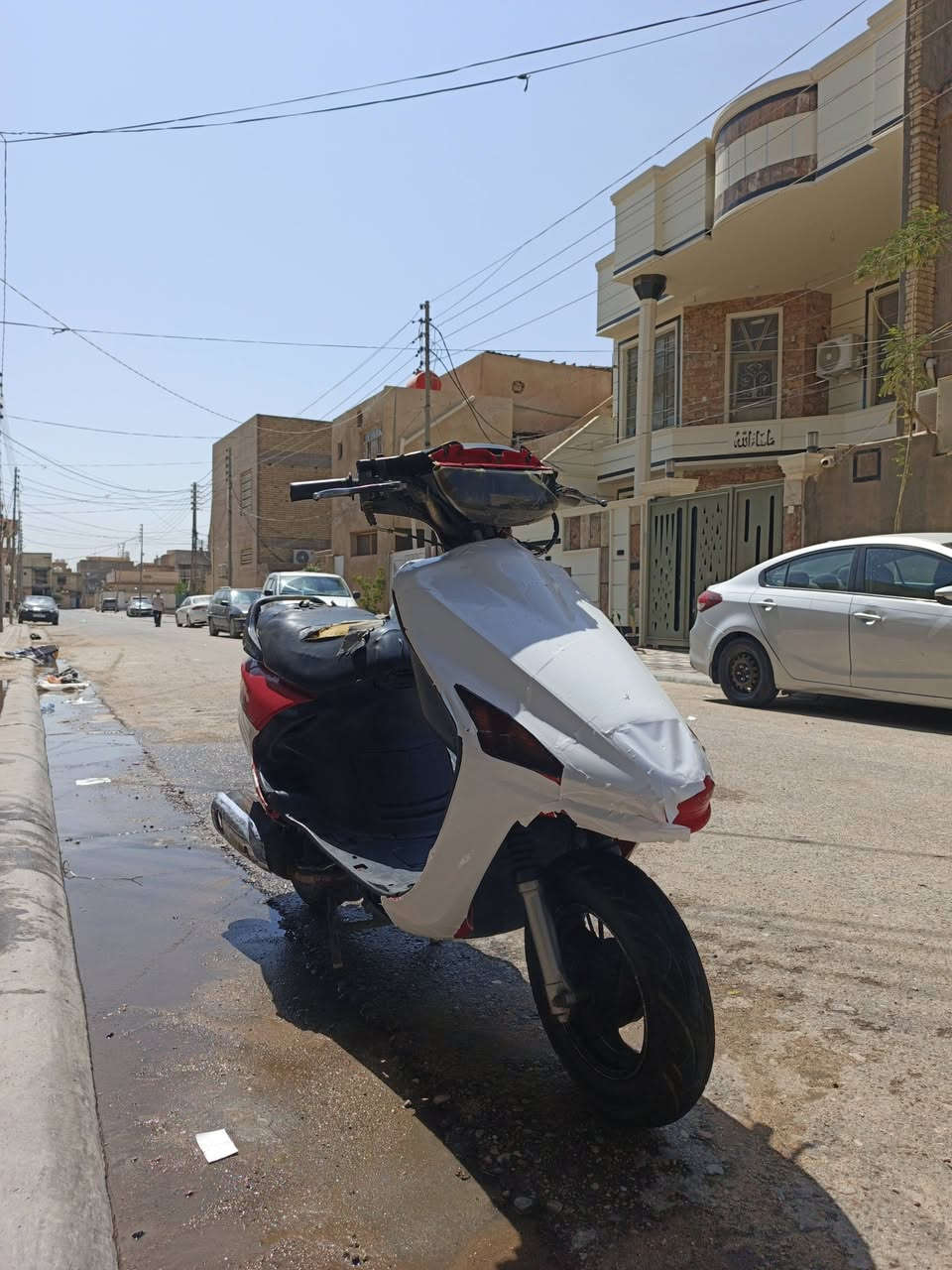السلام عليكم
فراشة فحل 140 بنز مجفته مره وحده كامله من كلشي بريكات دبلات كهربائيات لايت بك لايت اشاير كيجات سرعه وبانزين الهندر نهائيا مامفتوح والمكينه جاهزة وكامله مكمله اي نقص مابيها تايرات جدد كابريتر جديد بنزات خلفيه جدد سلفها شغال عوزه بس شخاطه وعوزها باتري الباقي كله كامل وكلشي مامحتاج شرط هندر واحد تشتغل سعر 275 والشراي يدلل

مكانها كربلاء حي السلام 

***********

