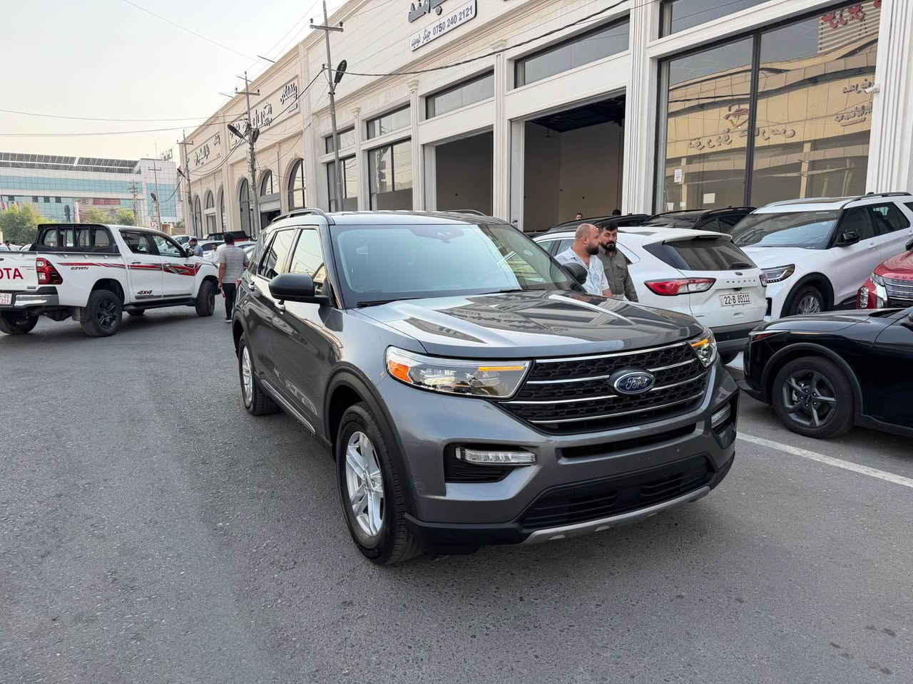 سعر بلاش جوە سوق
فورد اکسپۆرر مودیل ٢٠٢٤  وارد امریکی 
موصفات xlt
حادثها بابین
سعر ٢٢٥ ورقە 
صورە حادث موجود
رقم   ***********
مکان اربیل
