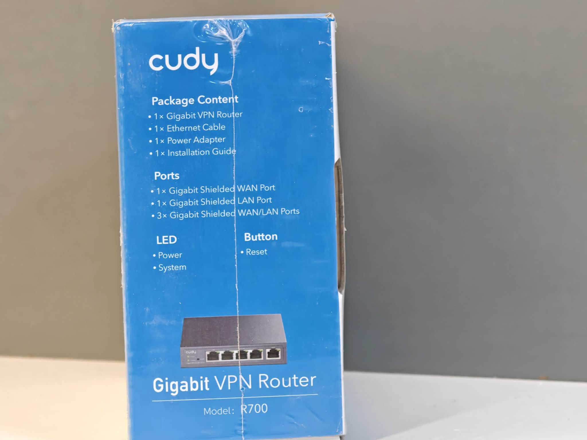 Cudy R700 load palance

توفررر بسعر مناسب جديد 
 
للحجز والاستفسار واتساب *********** او مراسلة الخاص
كذلك متوفر كافة مواد واجهزة  الانترنيت كذلك متوفر كافة مواد واجهزة  الانترنيت

نص مكتوب في الصور:
- cudy BUSINESS SOLUTION R700 Gigabit VPN Router STABLE | SECURE | SMART NETWORK 5 Gigabit Ethernet Ports Up to 4 WAN Ports VPN Server & Client Load Balance Link Backup IPv4 / IPv6 PPPoE / Static IP