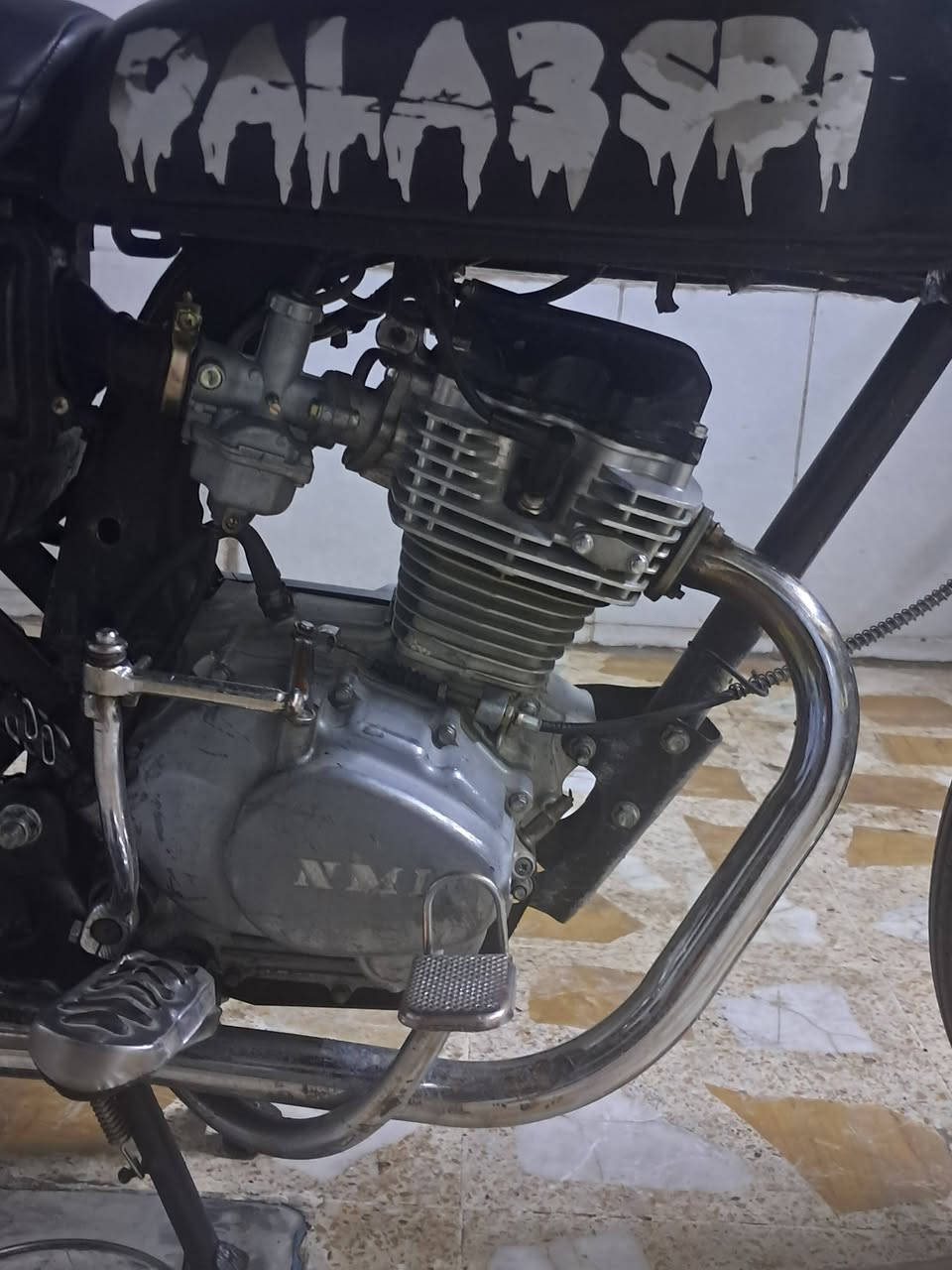 السلام عليكم دراجه نامه للبيع اربعه كير 125cc
دراجه كامله نضيفه كابريتر جديد وياله دبل مضبوط 
الدراجه سعرها ٢٥٠ وبيها مجال 
للتواصل واتساب فقط ***********
