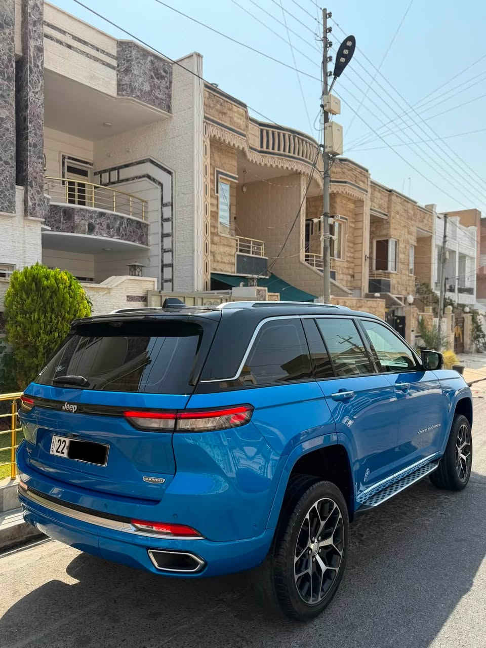 JeeP Summit 2023 وكالة هارلم
مغلف بلكامل PPF
لون مميز 
فول مواصفات اعلى فئة : 1/1
العداد : 42.000mi

6 سلندر (3600)
سقف شامو (كنتارا)
داتاشو (سرعة بلجام)
كشنات(تدفئة-تبريد-مساج-خزن ميموري)
كشنات خلفية (تدفئة-تبريد)
حساسات (360) درجة
5 كامرات (360) درجة
رادارات (360) درجة
Night Vision (ناظور ليلي)
جكات : تصعد تنزل (5وضعيات)
فورويل
توقف ذاتي
بانوراما
صندوق كهربائي
مانع تصادم 
بصمه تشغيل + بصمه ابواب
تدفئه بالستيرن
نظام خرائط GPS 
مري _جانبي_تدفئة
وبعد هواي مواصفات…

ملاحظة : سيارة كفالة عامة جديدة
المكان اربيل
للاستفسار :
***********
***********
