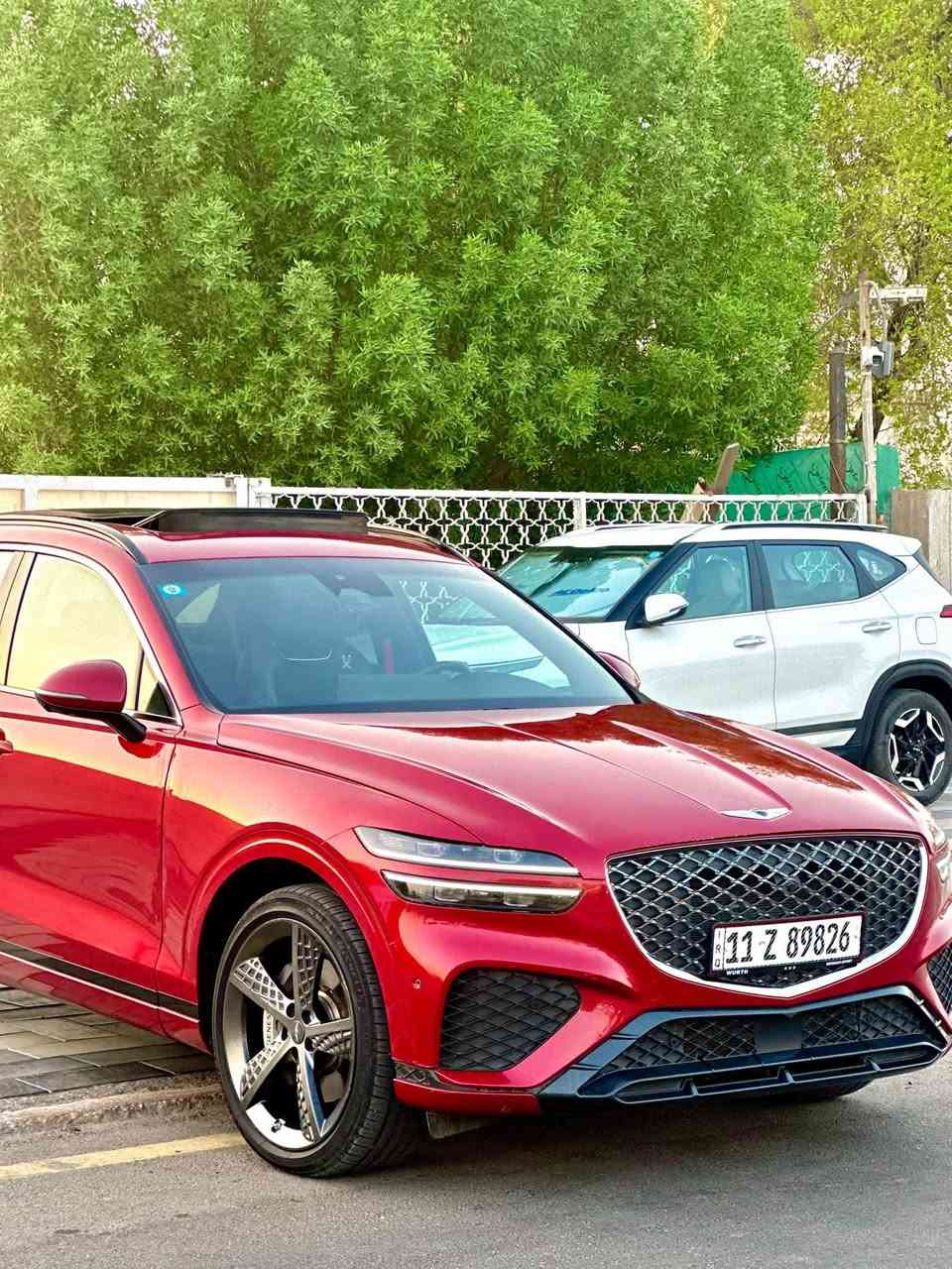 السلام عليكم للبيع او مراوس بجيب 7 راكب فول 

Genesis  GV70 2024  

‎ المحرك 4 سلندر / 2500 تيربو       

أعلى مواصفات بل جينسس 

السيارة فور ويل فول 

‎  فتحة سقف (بانوراما)وكشن مساج  

ماشية 22 الف كيلو فقط  

كامرات 360

كشن السايق مساج 

تشغيل عن بعد 

بانوراما  

5 وضعيات قياده 

كيجات ديجتل 

حساسات خلفي امامي

كشنات كهرباء

كشنات جلد اسود 

صندوك كهرباء شفط

كير ماوس 

شحن وايرليس 

تدفئه وتبريد بل كشنات 

فول تحكم 

رادارات 360

مري شفط 

ترحيب شعار جنسسز عن الاقتراب

سايد بريك بصمه

بصمة ابواب

تحديد مسار

كشن السايق ميموري

لايتات لد 

بكلايت لد

رادار امامي

اوتو هولد 

شفتات بالاستيرن

هيتر بالاستيرن 

شحن وايرليس 

استيرن كهرباء

ماوس تحكم الشاشه

سستم صوت Lexicon دمام

قطعتين تبريد

هيترات بالكشنات الخلفيه

تتقدم وترجع بل بصمه 

كامرات جانبيه تشتغل ويه الأشاره 

احزمه احمر بلون السياره 

حادث السياره فقط بنيد تبدل ونصبغ وحافه الجاملغ اليمنه بدايته صبغ ايرباك دشبول وستيرن ومصلحهن درجه اولى راجعات نفس خيط البلادي 

اخوان السياره احلى من الصور وجديده 

مكينه + كير + راديترات + لغود وشواصي مكفوله وشرط السونار 

🛑 السعر 293 وبيه مجال بسيط 🛑

رقم بغداد بأسمي مكاني بغداد الجديده 

 للأستفسار عن صور الحادث ***********
