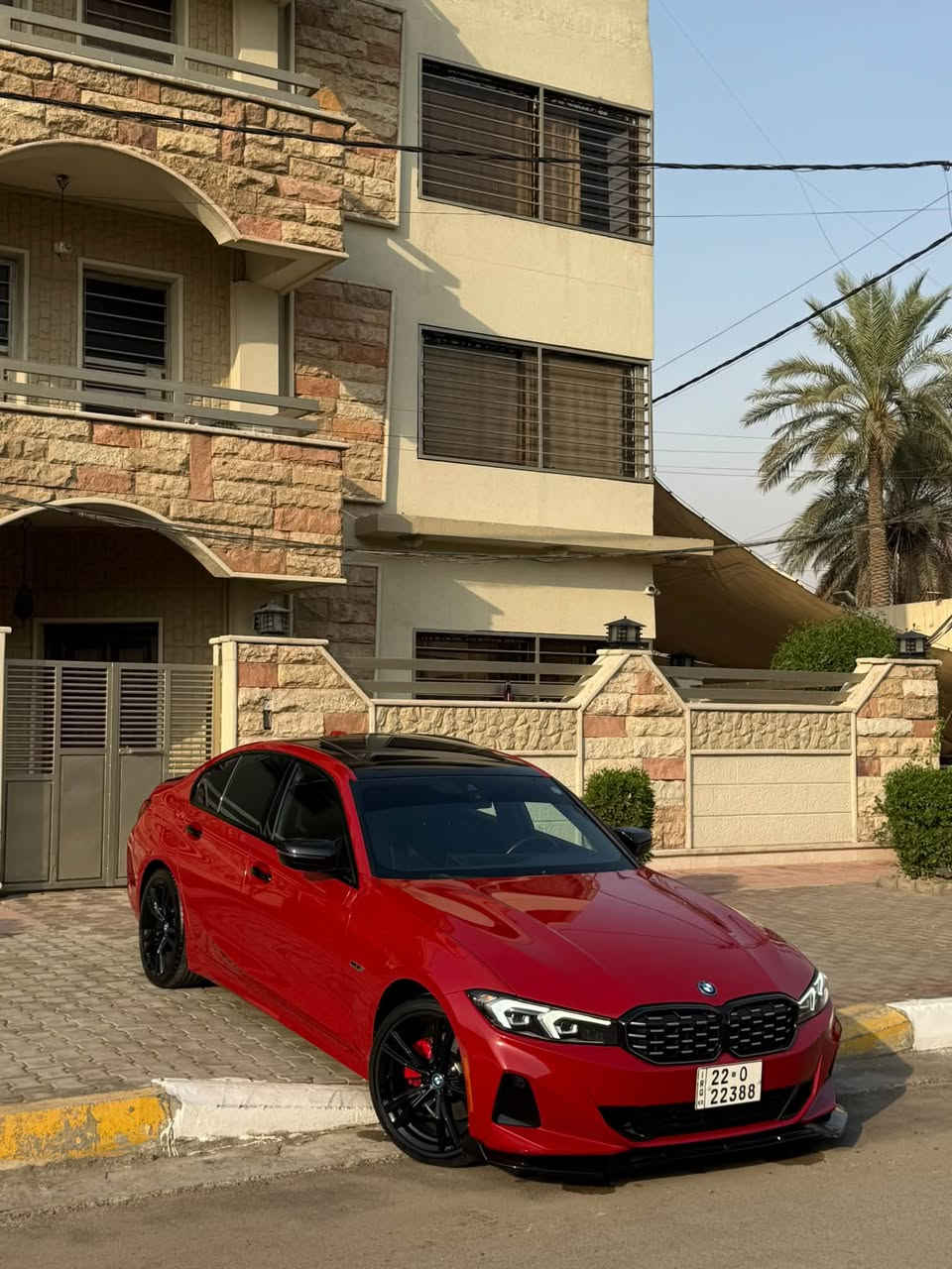 بي ام 330e • هايبرد كهرباء • رقم اربيل