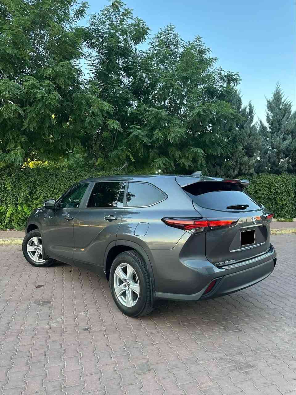 2024 TOYOTA HIGHLANDER
تويوتا هايلندر 2024
دبل اكسل اربع سلندر 
بدون رقم تترقم شمالي 
اللون نفطي 
بدون ايربك كلهم شركة
فقط جاملغ امامي صبغ بدون دواخل 
مكان دهوك عقرة 
السعر  250
موبايل *********** اكر, نينوى
