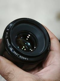 كانون 50mm • نضيفة • بدون غطاء امامي