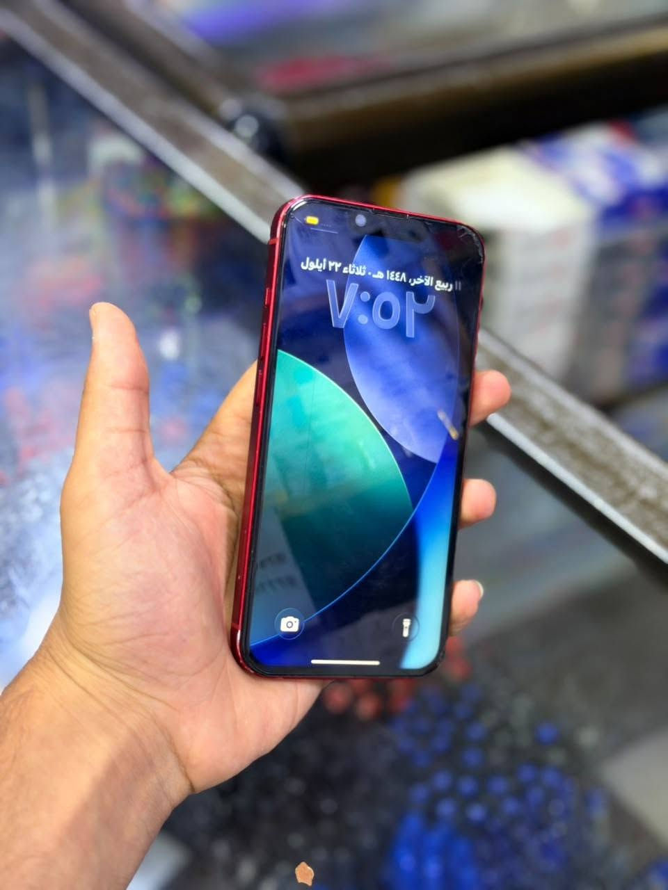 ايفون 13 عادي للبيع
الـون مـارونـي ❤️ 
البـطاريـه 100 🔋 
النـضافـه 90% 💥 
ذاكـره 128 💥 
تـك سيـم 💥 
كامـره فـول 💥 
مبدل بطاريه وشاشه 💥
السعر 290 وبي مجال 💐
تواصل *********** واتساب
