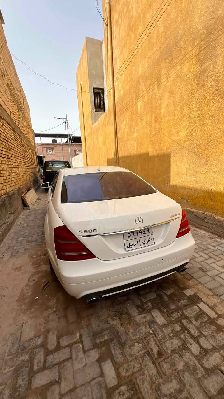 مرسيدس بنز S500
• موديل 2007 - شكل 2009
• وارد ألماني
• V8 5.5L - 5461cc
• ماكينة وكير كفالة
• تبريد وتدفئة مقاعد
• مقاعد جلد أسود كهربائية
• فتحة سقف
• شاشة أصلية + نظام ملاحة Navi
Audio نظام صوتي •
• بلوتوث للمكالمات
• كاميرا خلفية
• دركسون مالتي
• خشب داخلي
• جنوط مرسيدس
• عادم مزدوج
• تظليل
• داخلية نظيفة ومحافظة
• السيارة بالبصرة
• اللوحة أربيل
ملاحظة: المكيف يحتاج كمبريسر، حالياً ما يشتغل.
السيارة بيها صبغ، والتفاصيل واضحة بالصور.
السعر: 17,500 دولار
قابل للتفاوض بالمعقول للجاد فقط.
البصرة
***********
***********
