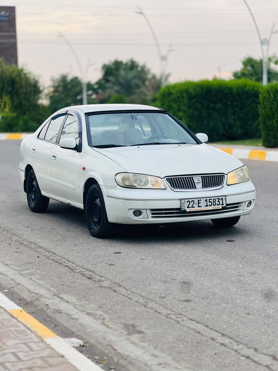 السلام عليكم / للبيع بسعر مناسب جداً  88$ اعتذر عن الاقساط والوعده/ نيسان صني ياباني الاصلي فول اوتوماتيك/ موديل 2009 / لون أبيض صدفي/ السياره جاهزه من كل النواحي/ بعدها بلاديه وعلى وضع الشركه/ السياره مكفوله من الصبغ/ ماعدا ربع باب السكن مرشوش أثر شخط/ السياره كير ومحرك وتبريد وتدفئة/ وصدر وتخم تاير وكهربائيات كله جديد/ محرك أسود المرغوب/ وين يعجبك أفحص/ العنوان تكريت القادسيه/ للاستفسار *********** / ***********
