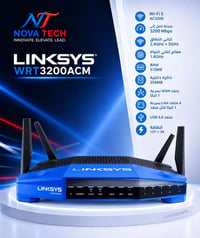 لينكس WRT3200ACM • واي فاي 5 • رام ٥١٢MB