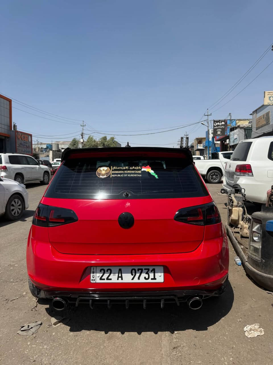 Volkswagen golf 
ره قيم مۆبايل:***********

گۆليف tsi
مه كينه:18
سياره زۆر خاوينه فوول مواسه فات به س بى سيلات
٤ رتاى نوى ده سكارى كراوه دوام پايپ پۆك بانك
سياره بى مه سروفه 
سوبخ: به س بۆنيت بى شورى ٤ جى بچوك ته عديل
يرباك سوكان شان بلادى داندراوه 

3VW217AU6HM043845 أربيل, العراق
