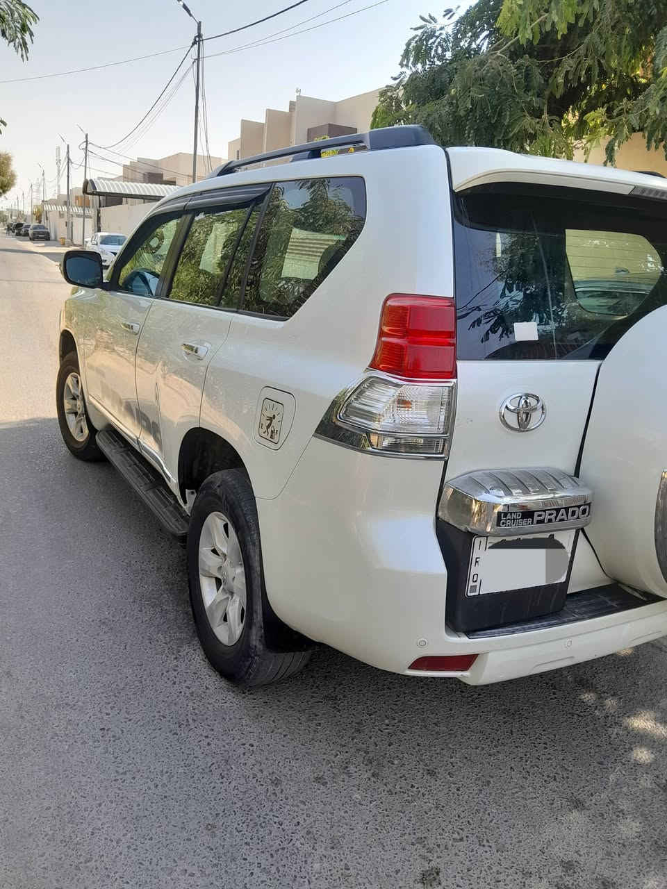 سلام عليكم برادو٢٠٠١١محرك ٢٧٠٠مكفوله كفاله عامه من صبغ حتاالدعاميات عداشخوط بسيطه كيرمحرك مكفولات السياره وضع الشركه سنويه جديدهرقم بغدادانكليزي باسمي السعر٢١٠ للاستفسار***********
