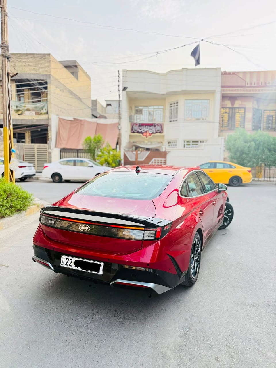 السلام عليكم  ((سعر 178))سوناتا    فقط قبق جنطه  صبغ وبارد البنيد  قطعه فقط لباقي مكفوله موديل 2025 السياره جديده ماشيه ميل 18 الف يعني 
موصفاته sel مكينه 2500 كير تعليك رادار امامي رادار خلفي  جانبي  نقطه عمياء تحكم ستيرن جهتين شاشه متصله شاحنه واير ليس مثبت سرعه مانع انزلاق تحديد مسار سياقه ذاتيه اناره ترحيب كشنات تدفئه كشنات كهرباء وبعد بيه موصفات مكان السيارة بغداد رقمي ***********
