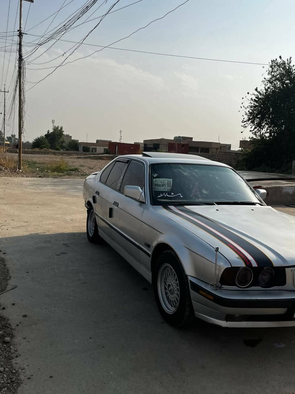 بي ام 525i • وارد ياباني • رقم صلاح الدين