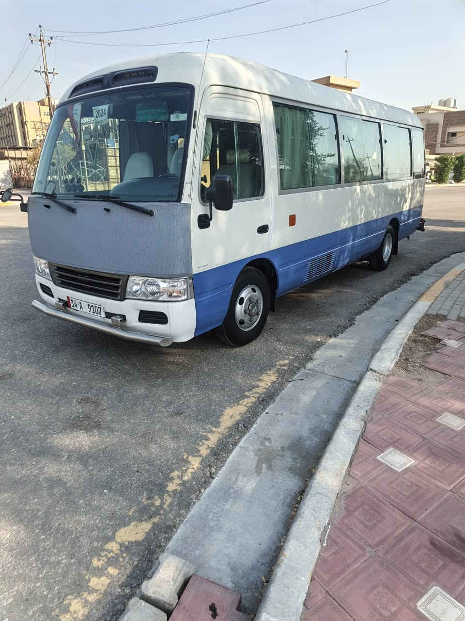 سلام عليكم كوستر البيع مديل ٢٠٠٢مكينه كير اكسل جدد تخم تاير رقم دوالي تحويل مصفره سنوية ال ٣٠ابسمي جاهزه تبريد محور منضومت غاز ٨٠التر سياره ماناقصها برغي سعر ١٦٨مكان كربلاء ***********
