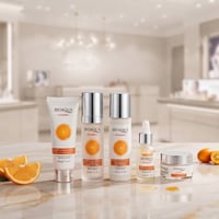✨ باكج BIOAQUA بفيتامين C و E ✨🍊  روتين متكامل لبشرة أكثر نضارة وإشراق...