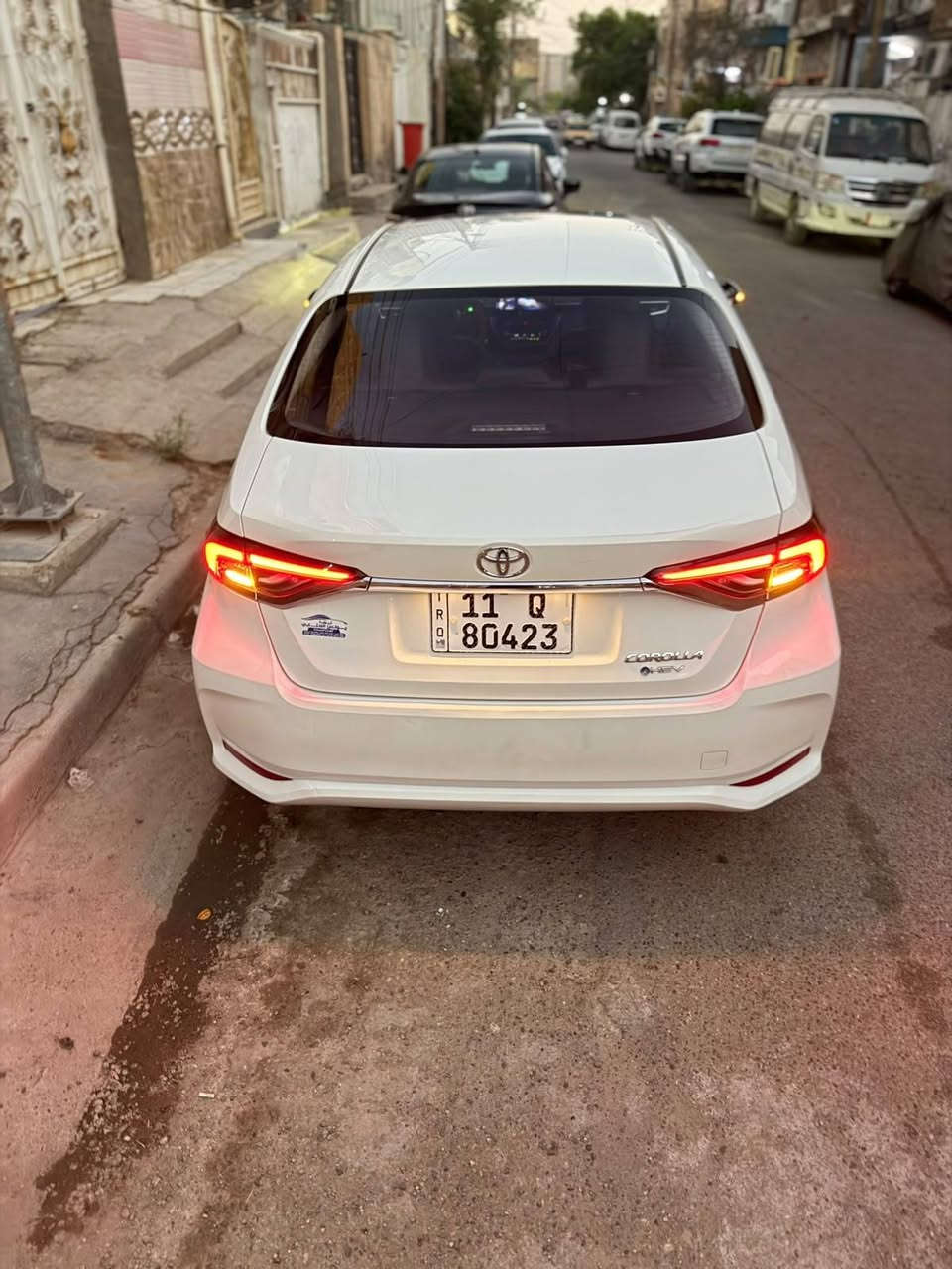 سلام عليكم
تويوتا كورولا  2025 شكل الخليجي فول مواصفات 
زيرو السياره ماشية 19
محرك 1800 هايبرد 
تبريد قطعتين
مواصفات :
بصمه + بصمه ابواب 
فتحه 
سبايدر 
كشنات جلد 
رادار + تحديد مسار + قيادة ذاتية
هاند بريك كهربائي + لايت زينون
عداد ديجيتال
درايف مود + أوتو هولد
فل سيستم إيرباك + مانع تصادم + مانع انزلاق 
سياره مكفوله كفاله  عامة
رقم بغداد باسمي تحويل ثاني يوم  هزه جديده 
عنوان بغداد الحرية
رقمي ***********
