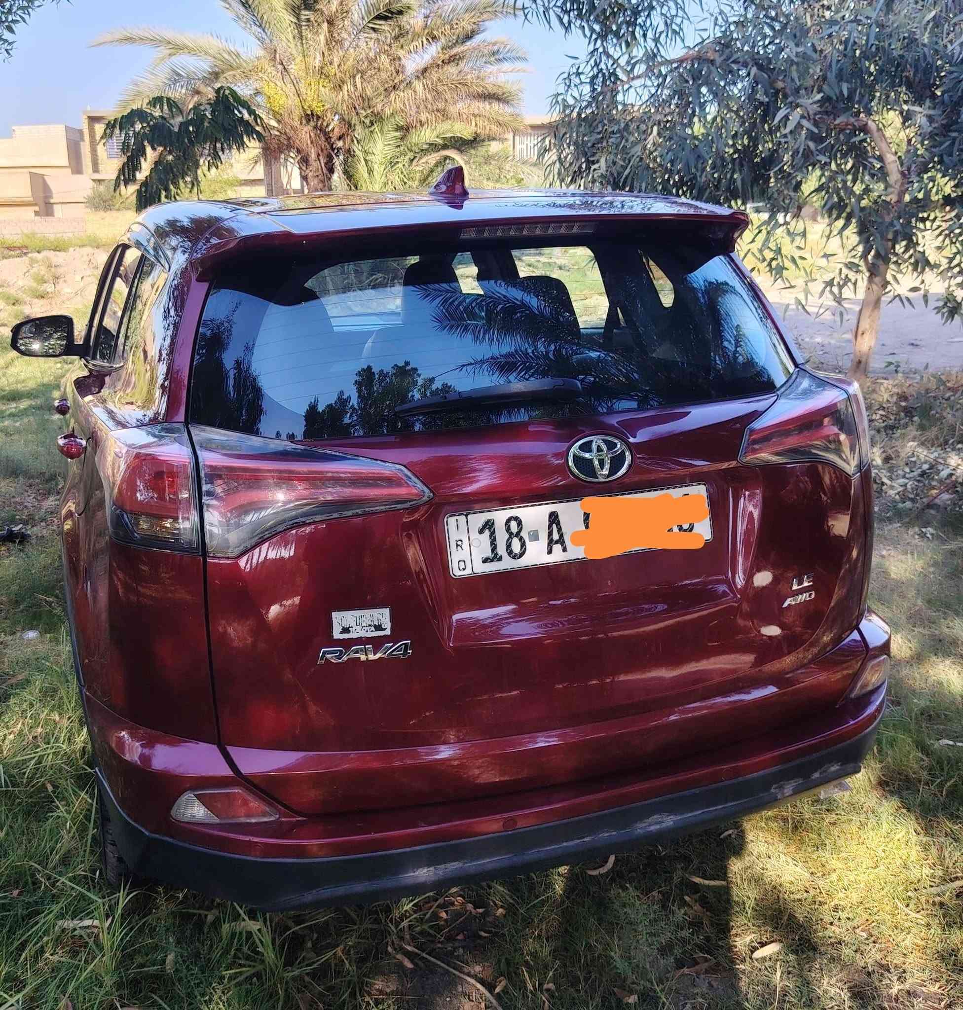 راف فور ٢٠١٨ أمريكا حادث فقط دعاميه اماميه بسمي تحويل مباشر سنويه 2030 تخم تاير جديد مكينه وكير وتبريد على الفحص فور ويل رادار امامي وحساس امامي وخلفي ارضيه بابل مركز المدينه سعر 165$ بيه مجال ***********
