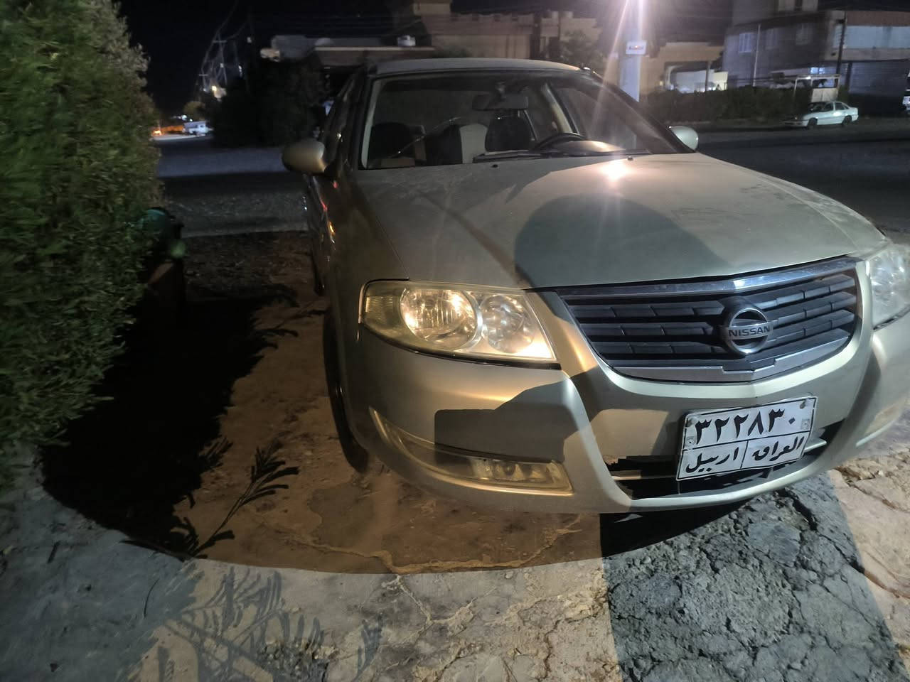 للبیع.. نيسان سني کوري 2008 رقم أربيل شرط التحويل أو وكالةمحرک ابیض.بعد مكفول بيهة خمس قطع صبغ مكان السيارة كفري السعر 65 وبيها مجال للستفسار
***********
