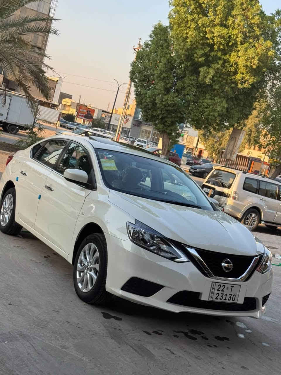 نيسان سنترا 2025 السياره وضع الشركة مكفولة كفالة عامة حتة من الشخط فول مواصفات شاشة كامره خلفية فتحة سقف تبريد 2 قطع تحكم ستيرن مكينة 1600 رقم اربيل بسمنة  تحويل او وكالة السعر 132 بيها مجال حك الجية مكان السياره بابل مركز المدينة ***********
