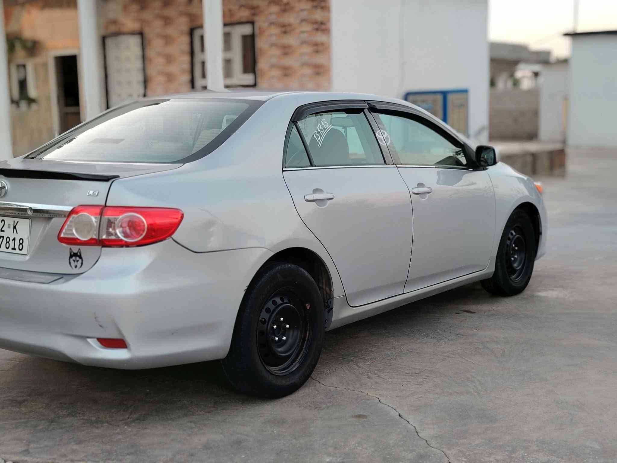 للبيع كورلا 2011 وارد امريكي الضرر نص البونيد مرشوش بدون حادث سياره ليبل واحد كلها شرط  رقم اربيل دولي السياره وضع شركه محرك مامفتوح شرط گير شرط تبريد تدفئه كهربائيات كلها شغاله  لايت زنون شاشه ايباد  صدر جديد تايرات جدد السعر 118 وبي مجال للأستفسار اتصل *********** العنوان الحويجه ناحيه العباسي قرية العيون
