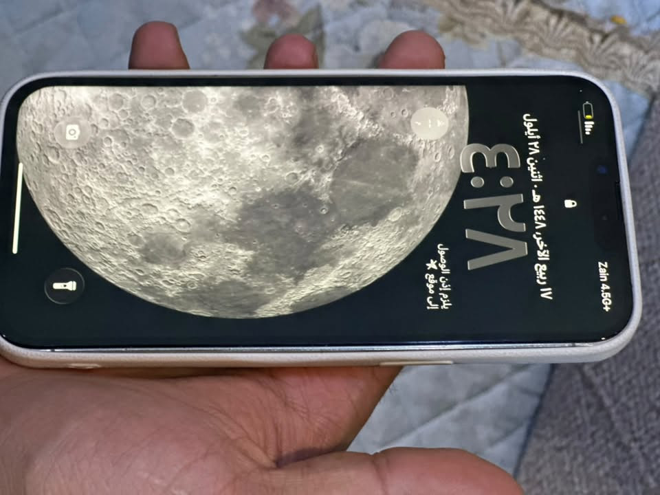 ايفون 13برو ماكس ذاكره 256مبدل بطاريه 100سعره 500بي مجال ***********
