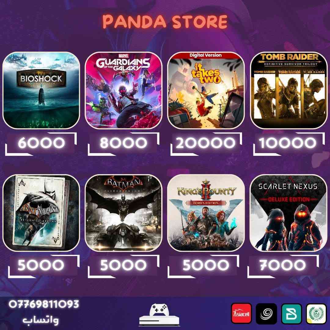 عندك xbox او pc وتبحث عن اشتراك بسعر مناسب ومضمون؟
باندا ستور وفرلك الحل للكيم باس الي يشمل اكثر من 500 لعبة باشتراك رسمي ومضمون طوال فترة الاشتراك 
🔶️اسعار اشتراك التمت
شهرين ب 20 الف
75 يوم ب 25 الف
4 اشهر ب 40 الف
5 اشهر ب 47 الف
7 اشهر ب 72 الف
8 اشهر ب 85 الف
10 اشهر ب 105 الف
12 شهر ب 125 الف

🔷️عروض بريموم
20 يوم ب 5 الاف
مع تخفيضات للالعاب 50% ⚡️

وكذالك متوفر شحن العاب 
call of duty 
fortnite 
rocket league 
dead by daylight 
rust
assassin's creed 
fifa
وشحن كرو فورتنايت ب 8 الاف فقط

متوفر زين كاش/ ماستر رافدين/ FIB/ اسيا / اثير
الدفع باسيا / اثير اغلى

للتواصل على الخاص او واتس اب
***********
***********
