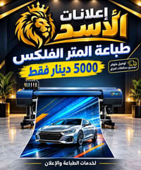 عرض خاص تفاصيل داخل البوستر 👇  نص مكتوب في الصور: - إعلانات الأسد طباغ...