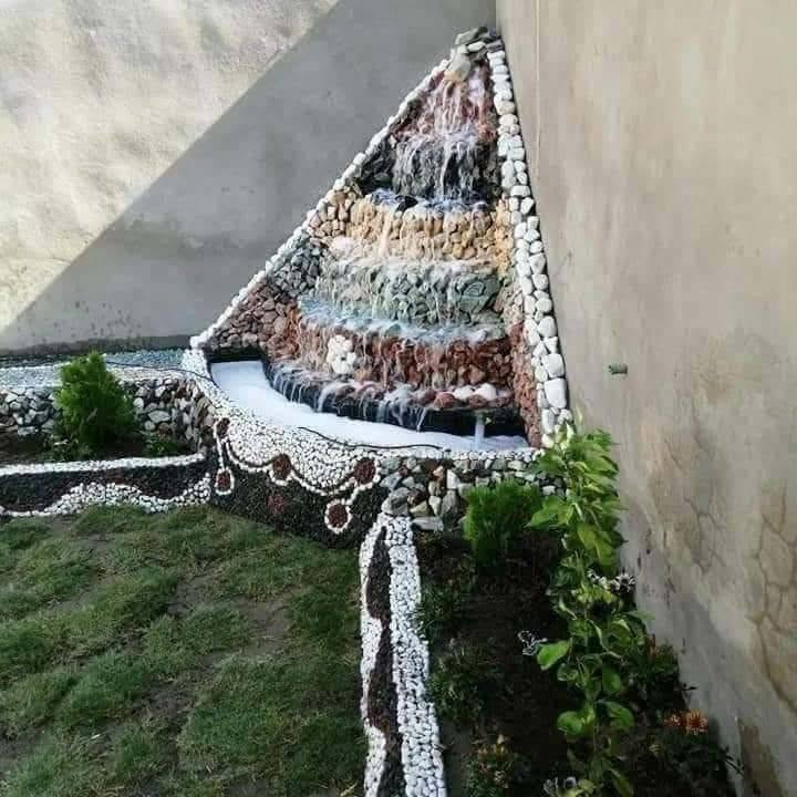 ابو سجاد الهندسه حدايق والديكورات وشلالات وكل مايخص الحدايق الاتصال( ***********
