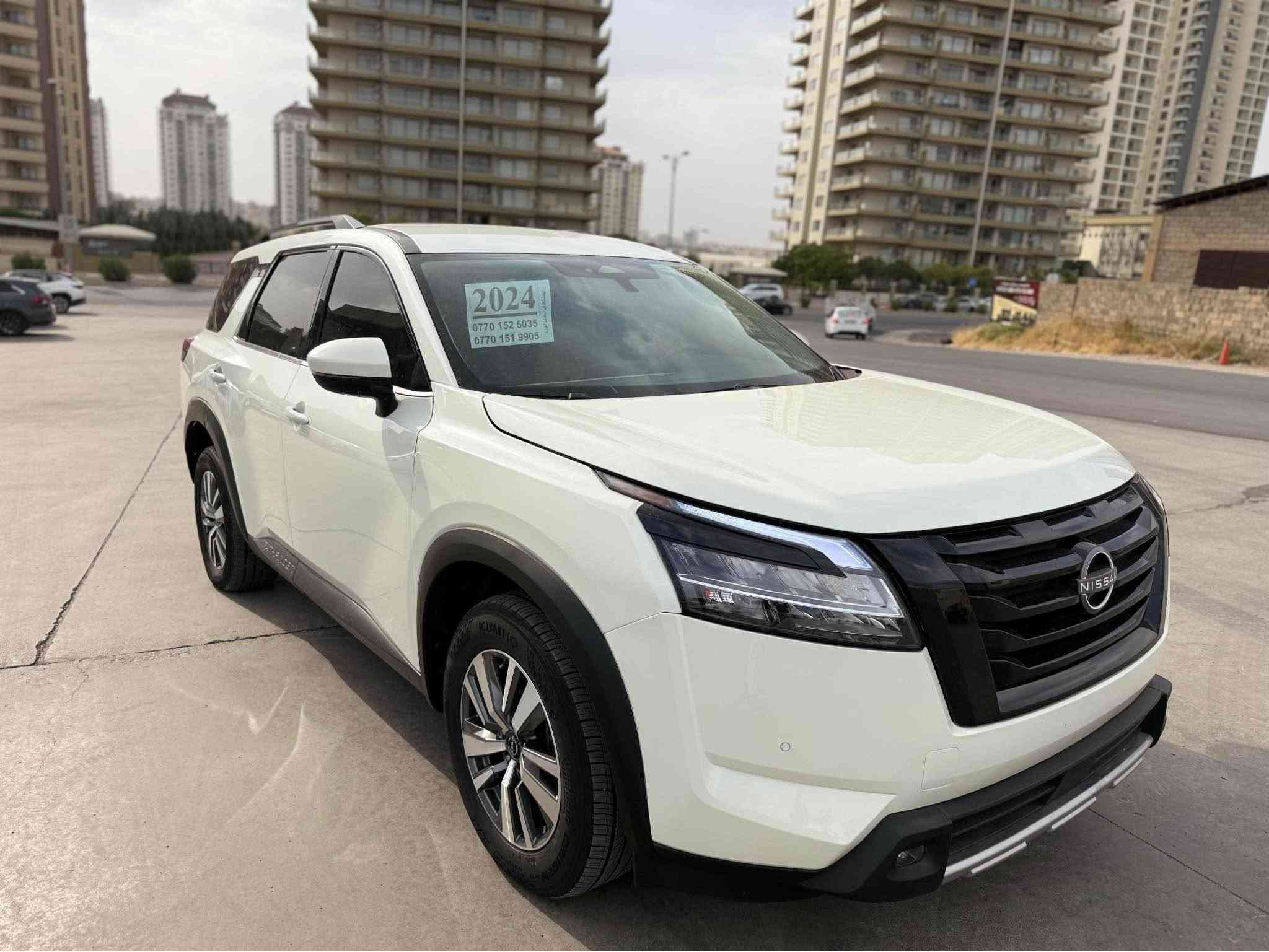بسم الله الرحمن الرحيم

🚙 نيسان پاسفایندر ٢٠٢٤ – خليجي

▫️ ناوەوە ڕەنگی بێجی
▫️ دبل ئەکسڵ
▫️ ٦ پستون – مەکینە مرخوب
▫️ گێڕ مرخوب، سڤێتی نییە
▫️ سێ ڕیز کۆشن
▫️ کۆشن هیتەر
▫️ رادار + کامێرا + ئۆتۆ ستۆپ
▫️ خليجي، داعمکراوی ئەمریکی نییە
▫️ تەنها دوو پارچە بۆیاخی خليجي
▫️ بێ ناوگرتن
▫️ ٢٤ هەزار ڕۆیشتووە

💰 نرخ: ٢٦٥ وەرەقە + مەجال
⏳ ژمارەی کاتی: ٣ مانگ لەگەڵە

📞 ***********
        *********** 

⸻

بسم الله الرحمن الرحيم

🚙 نيسان باثفندر 2024 – خليجي

▫️ الداخلية لون بيجي
▫️ دبل أكسل
▫️ 6 سلندر – مكينة مرخوب
▫️ گير مرخوب، مو CVT
▫️ 3 صفوف كراسي
▫️ كراسي هيتەر
▫️ رادار + كاميرا + أوتو ستوب
▫️ خليجي، مو داعم أمريكي
▫️ فقط قطعتين صبغ خليجي
▫️ ماشية 24 ألف

💰 السعر: ٢٤٩ ورقة + مجال
⏳ رقم مؤقت 3 أشهر

📞 ***********
       *********** السليمانية, العراق

نص مكتوب في الصور:
- 2024
- ***********
- 2024 *********** ***********