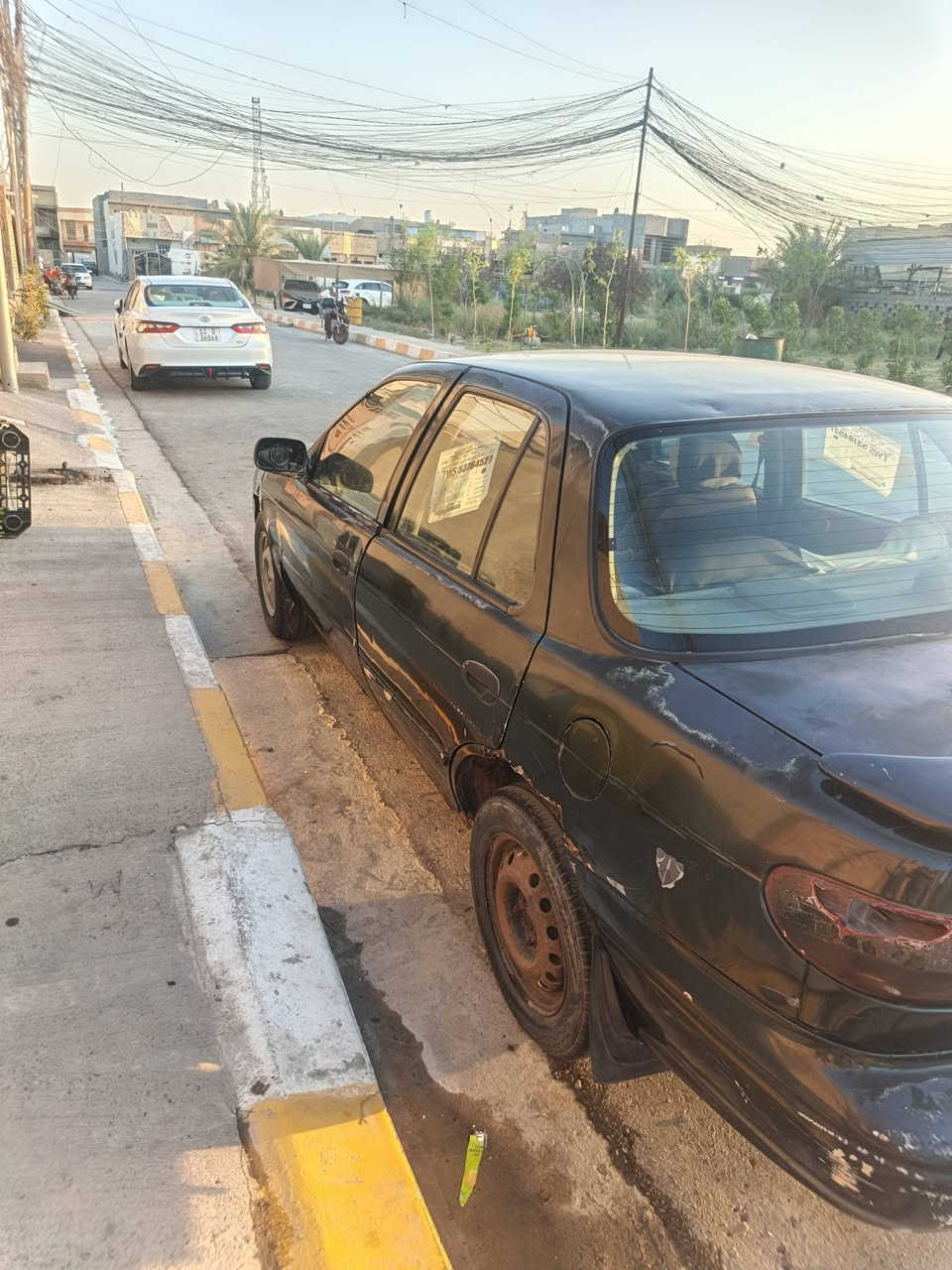 السلام عليكم  كيا سيفيا موديل 97 رقم انبار بسمي سياره  كير جديد مال كصه ومكينه بيه تبخير وتنقص
‏لسعر 21 وبيه مجال بسيط مكان سياره الفلوجة
‏/***********
‏
