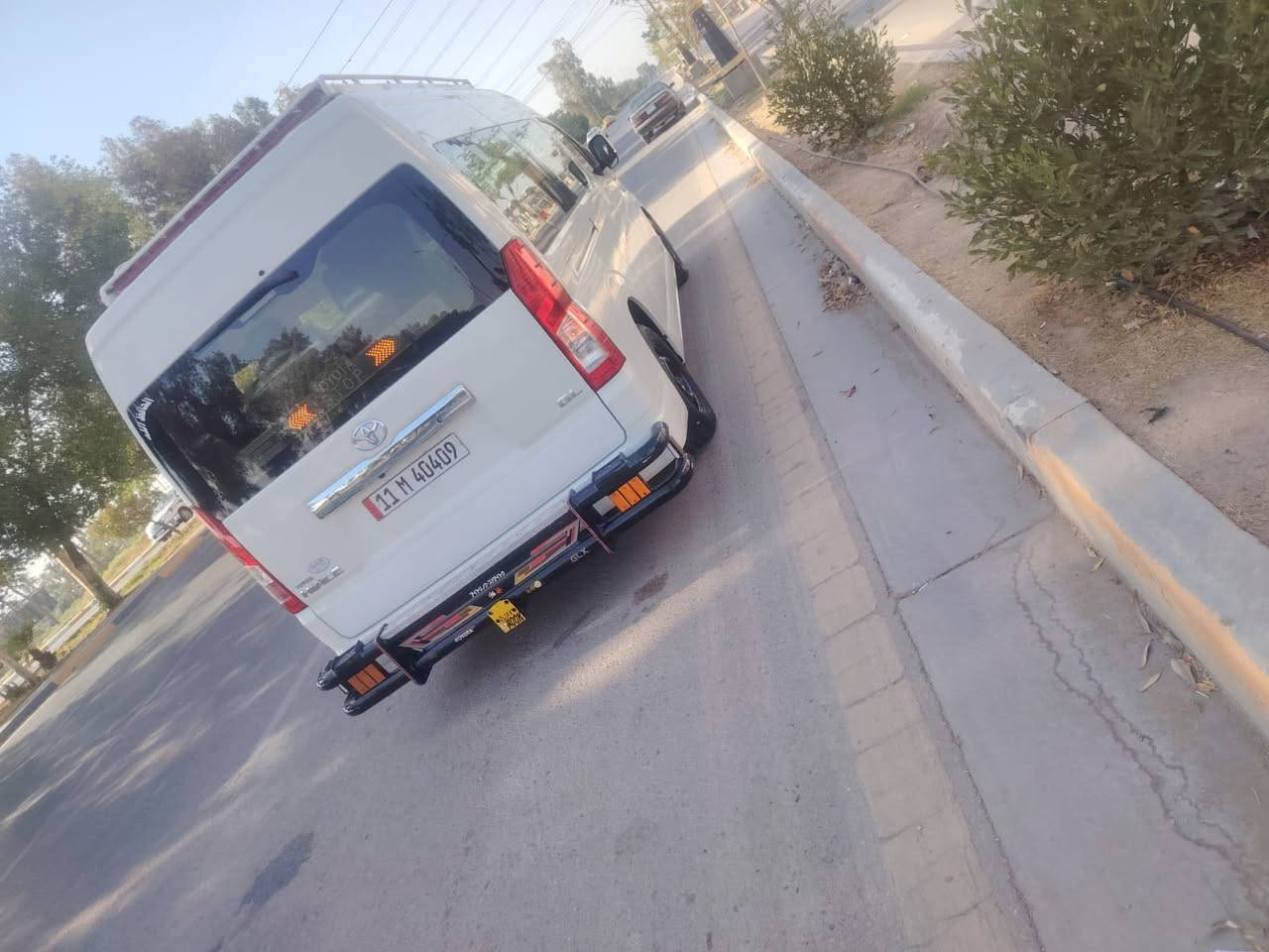 سياره هايس بوز ‏موديل 23 ￼مكفوله كفاله عامه كير عادي دوشمه عامه تحوير مراوح اضفيه تقويه فانته مكينه كير كفاله اكلج جديد شركه تخم تاير برجستون جديد تبريد خير من الله سبايه ودرع سيد محسن صطاب بيها سياره جاهزه علا اخر حبايه مكاني كربلاء رقم الهاتف *********** ￼ الاستفسار على هذا الرقم ￼
