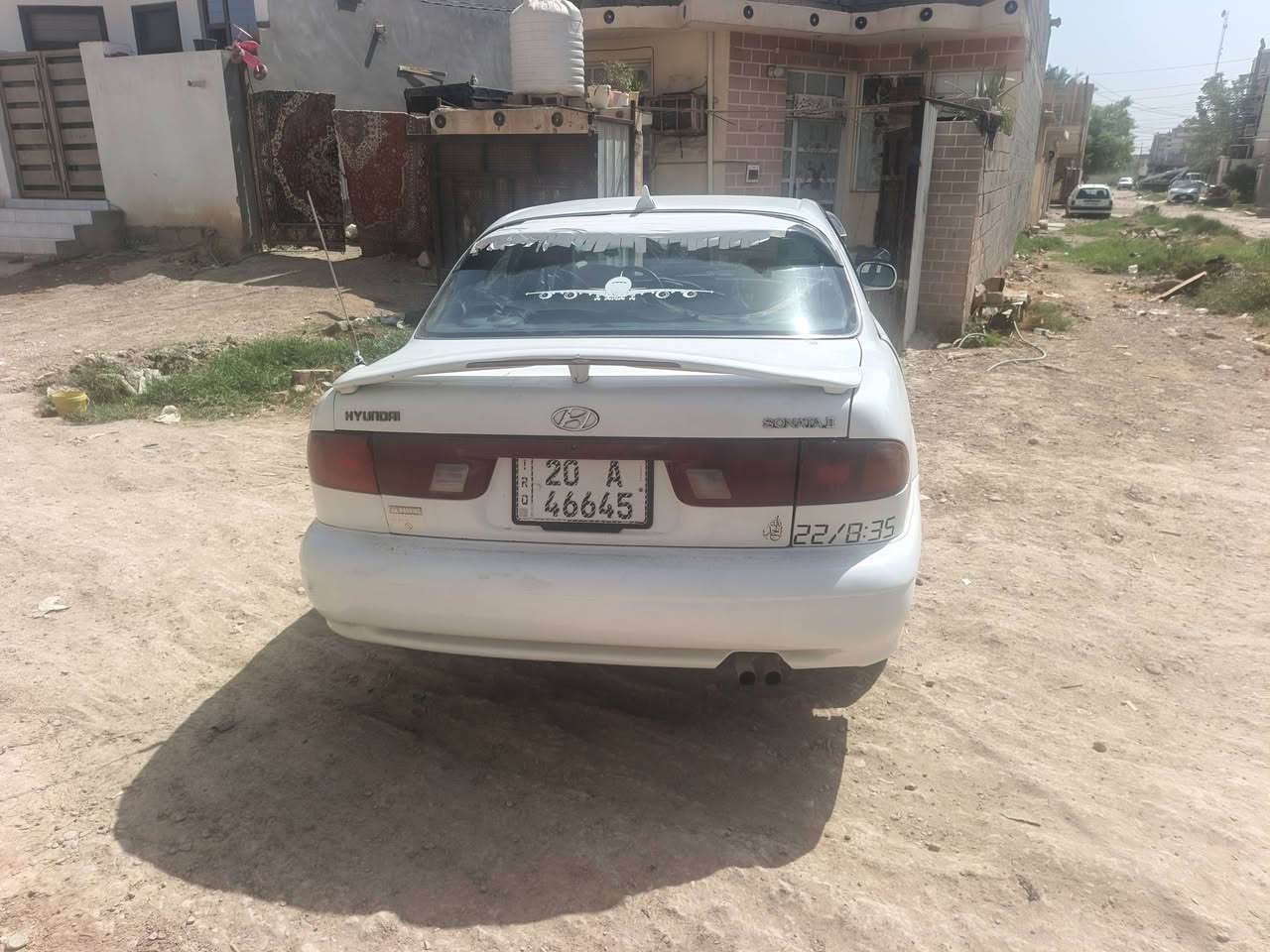 سونتا تو مديل 1994 سنويه 2030 سياره خير من الله مكينه وكير صدر جديد تبريد شغال مكان السياره ديالى بعقوبة كاطون الرازي السعر 36 وبيهه مجال ***********
