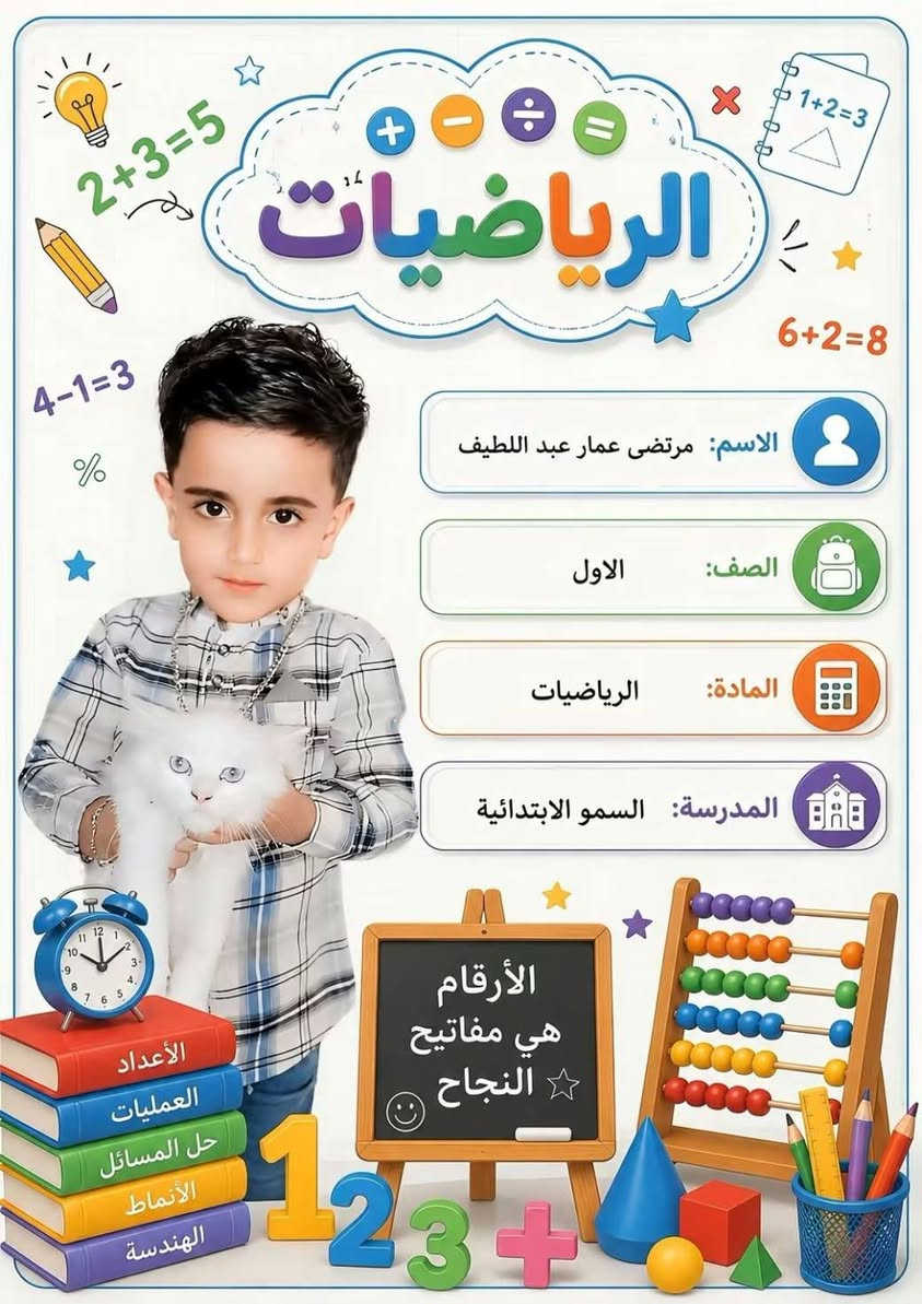تعليم ابتدائي • انجليزي • رياضيات