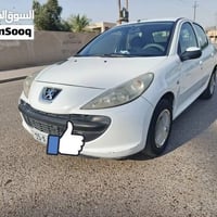 بيجو فرنسي 206 موديل 2012 محرك وكير مكفول رقم انبار سنويه 2030 بأسمي س...