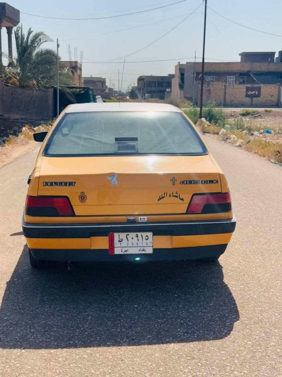 سلام عليكم
بيجو جليس كفاله عامه 
السعر 25 بيع سريع عارضها 
سيارة مجنبزه الأخير منضومه زنون 
كير محرك حداديه مكفولات تخم تاير 
سيارة جديدة وجاهزه كبل الشغل 
رقم بغداد انكليزي سنويه ال29 مصفره 
سيارة خير من الله مال جناي عله ايدي 
مكاني بابل *********** الاستفسار 👍

