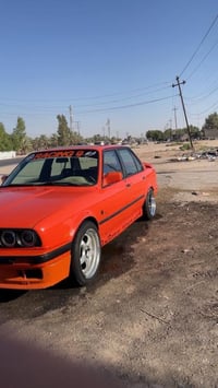 BMW E30 موديل 91  🔚 مكينه مسكر 528  حاويه كير جاكتر عادي  🔚كير مكينه ب...