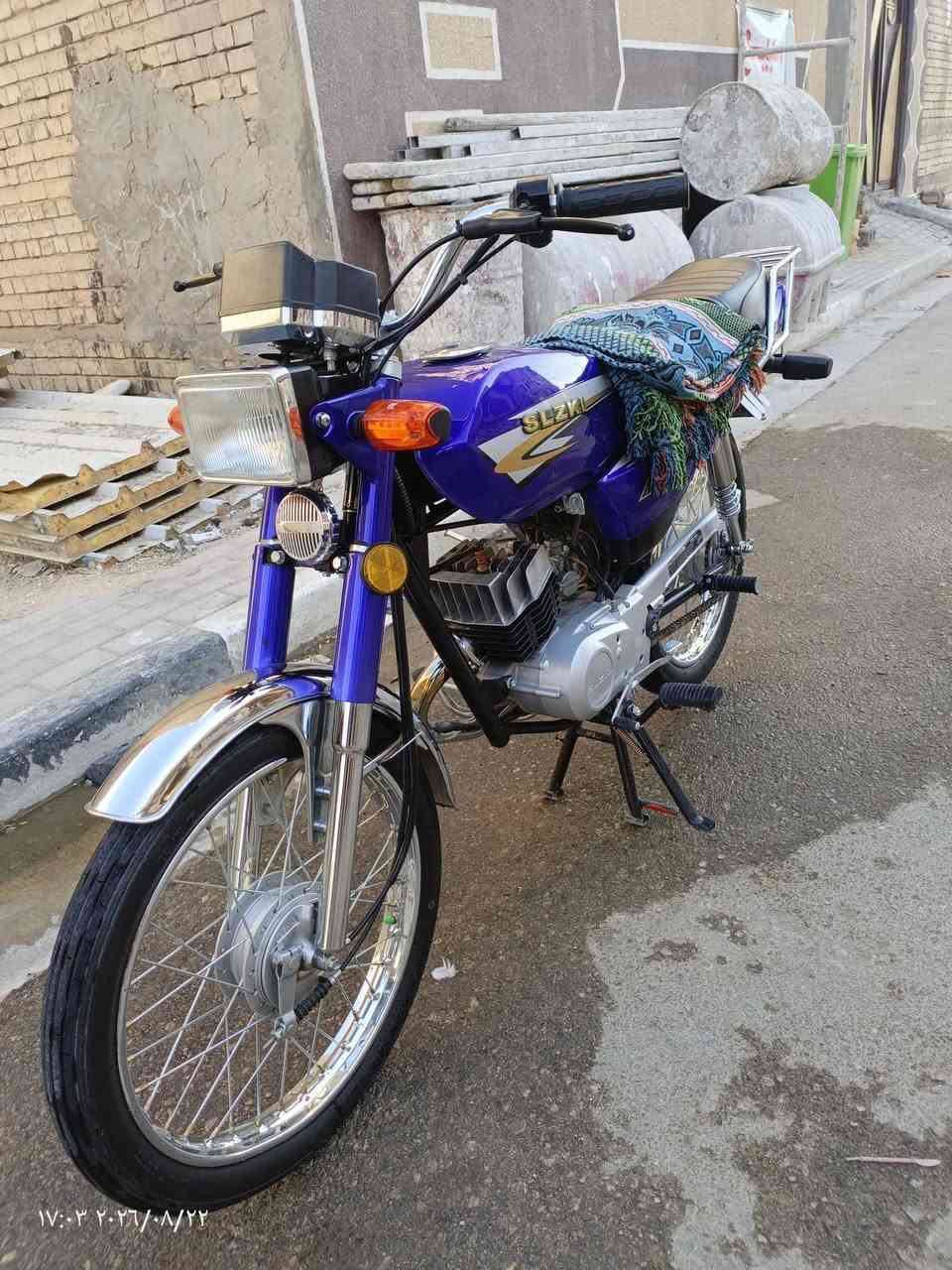 السلام عليكم شباب دراجه MZ  نازوكي كفاله عامه موديل 25 طالعه ب 26 شهر ال 3 دراجه وكاله صارلها 5 اشهر من طالعه سعرها 850 الشراي يتصل وبي خير ويدلل *********** مكاني حي النصر قرب محطه السلطاني
