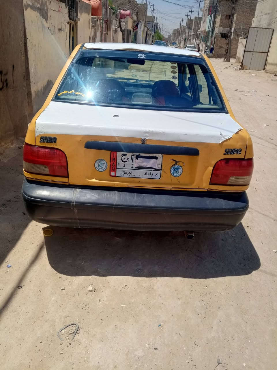 سياره للبيع سياره جاهزه شواصي بلادي حداديه نضيفه كهربايات كله شغاله صاحبه بغداد ماواصله بيع عل اهل وضع هاذه العنوان نجف سعر ب 8ورقات 
‏‪***********‬‏
