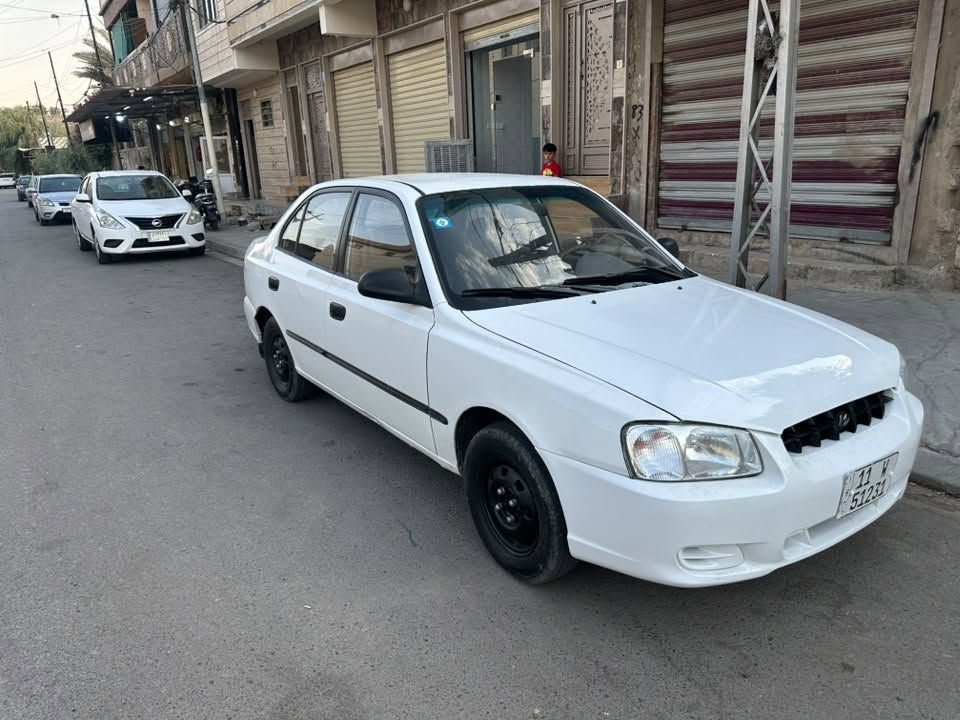 هوداي اكسن موديل 2002 طخم تاير جديد تبريد ثلج بسمي
شرط التحويل السعر 48مكان السياره موصل 
***********
***********
