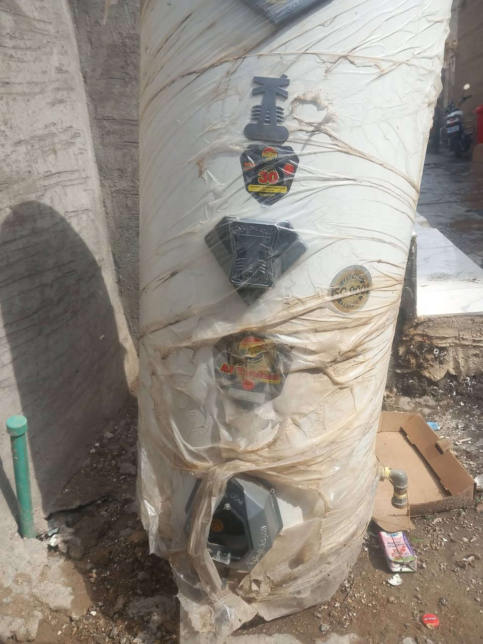 سخان • ١٢٠لتر • نظيف ٩٠٪