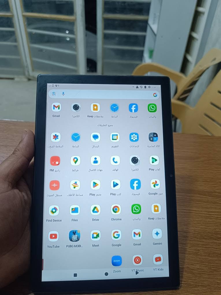 ايباد GT tab T12 
ذاكره 128 
البطارية 6500
جهاز ما مصلح فقط كاميرات مو واضحات 
يدعم سيم كارت 
يشغل 40فريم 
السعر 130 قفله 
استفسار *********** النجف, العراق

