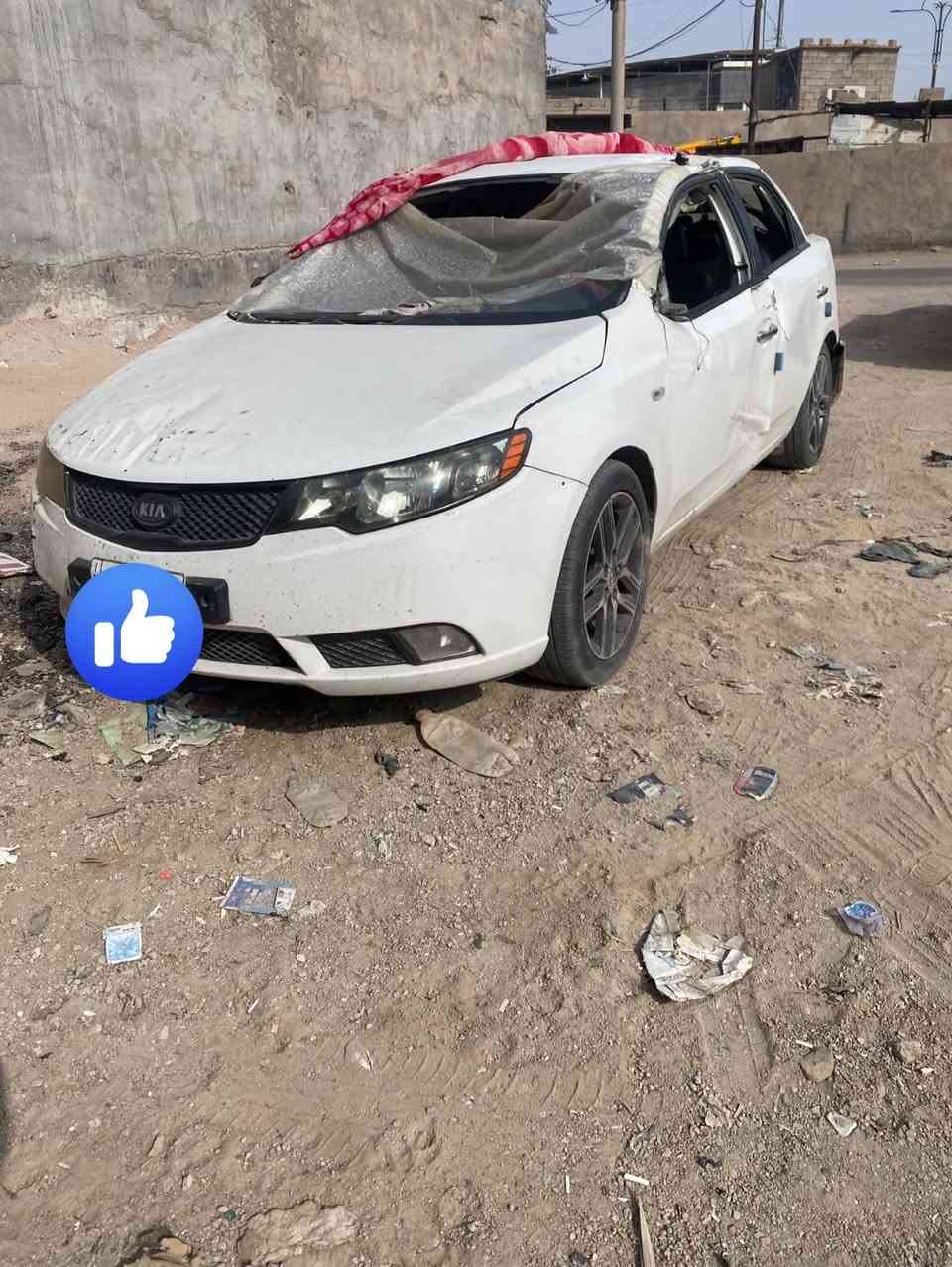 سيراتو • ٢٠١٢ • حادث بحاجه تصليح