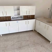 كاونتر MDF • ٢متر • سنك مرمر ١م٢٠سم