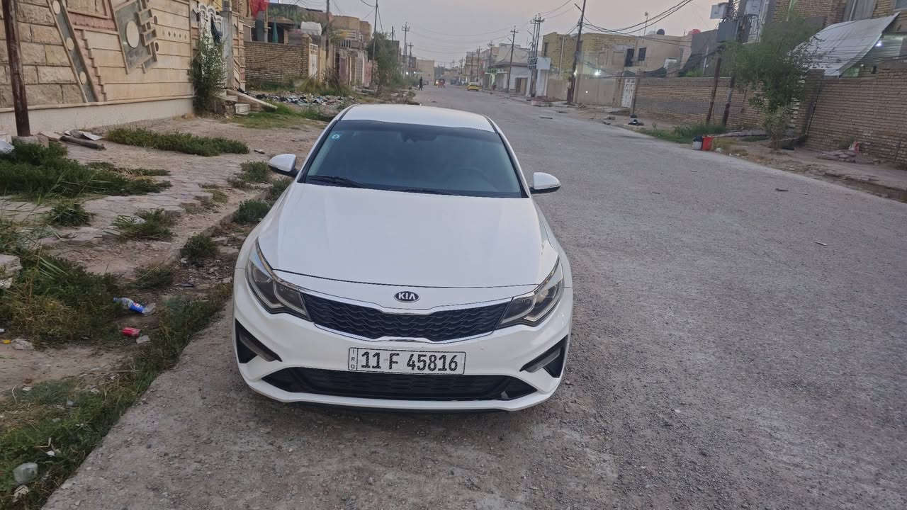 السلام عليكم كيا اوبتما للبيع موديل ٢٠١٩ وارد أمريكي مكينه ٢٤٠٠ جي دي اي جاهزه من كلشي تخم تاير جديد حداديه تبريد ثلج رقم بغداد انكليزي تحويل ثاني يوم بيع مستعجل الشراي يتصل [***********]
