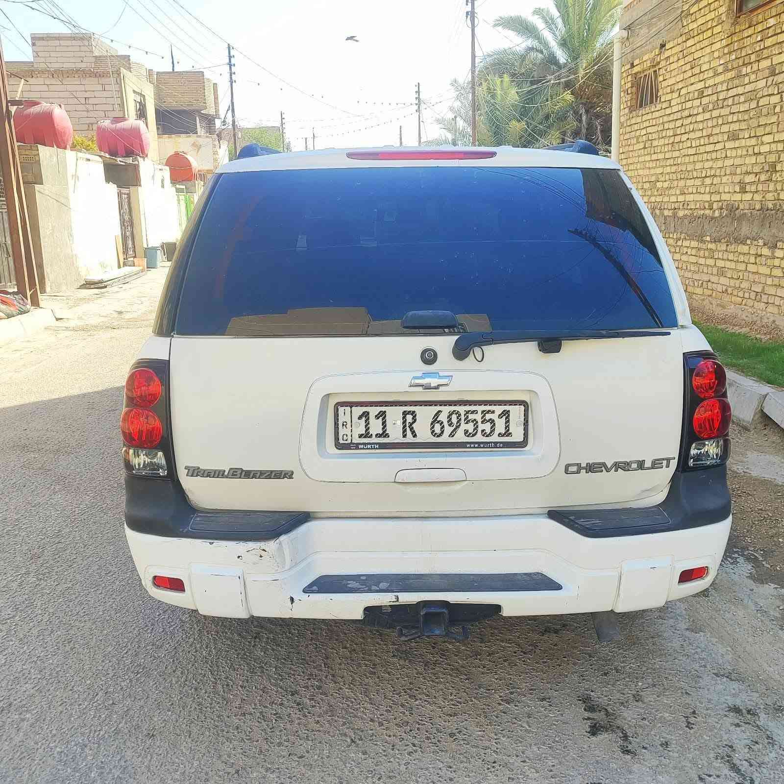 سلام عليكم سيارة للبيع نوع  بلايزر موديل 2008  مكينه حجم 6 سلندر  حداديه خلفي امامي جديده مصبوغه عام. جماله السنوية لغايه 2030 تحويل مباشر  السعر 68 العنوان كربلاء رقم الهاتف  ***********
